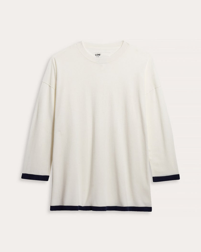 Pull BAMBOO - Col rond - 70% Bambou et 30% Coton