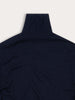 Pull Bamboo col roulé - 70% bambou 30% laine mérinos - 300NAVY