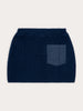Jupe Voltaire - 100% coton - 300NAVY