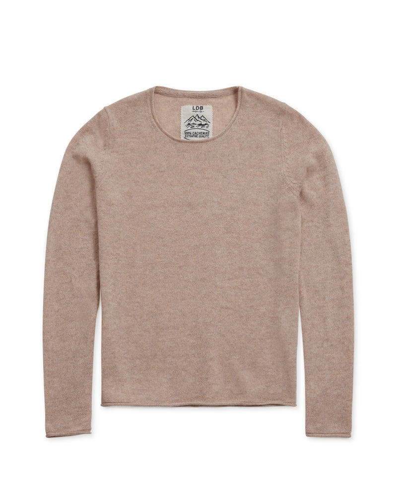 Pull FFRESH col rond - 100% cachemire