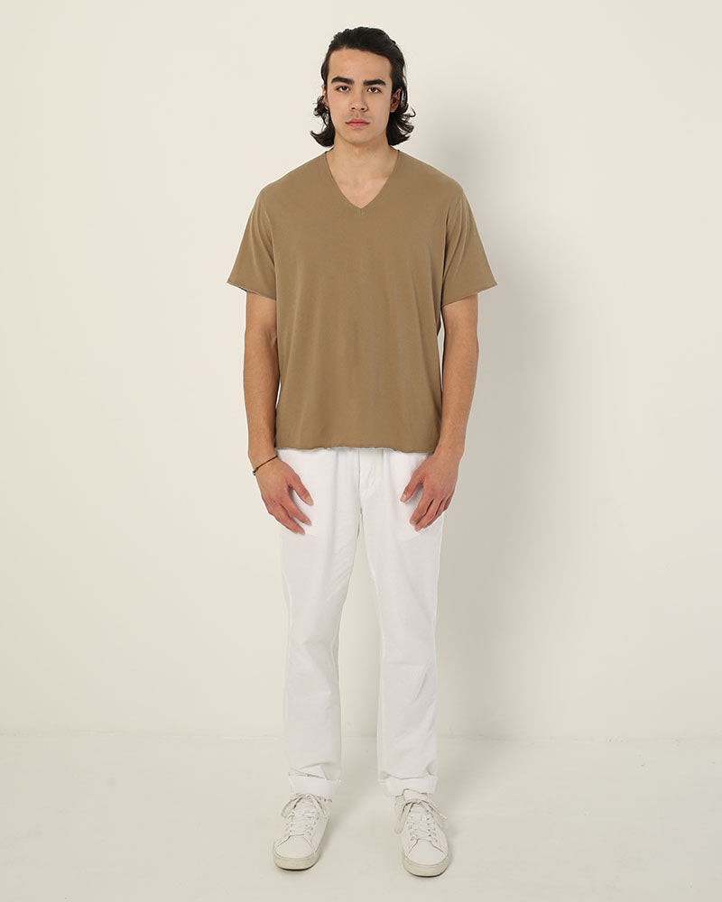 T-shirt 24_24 - Col V 100% coton