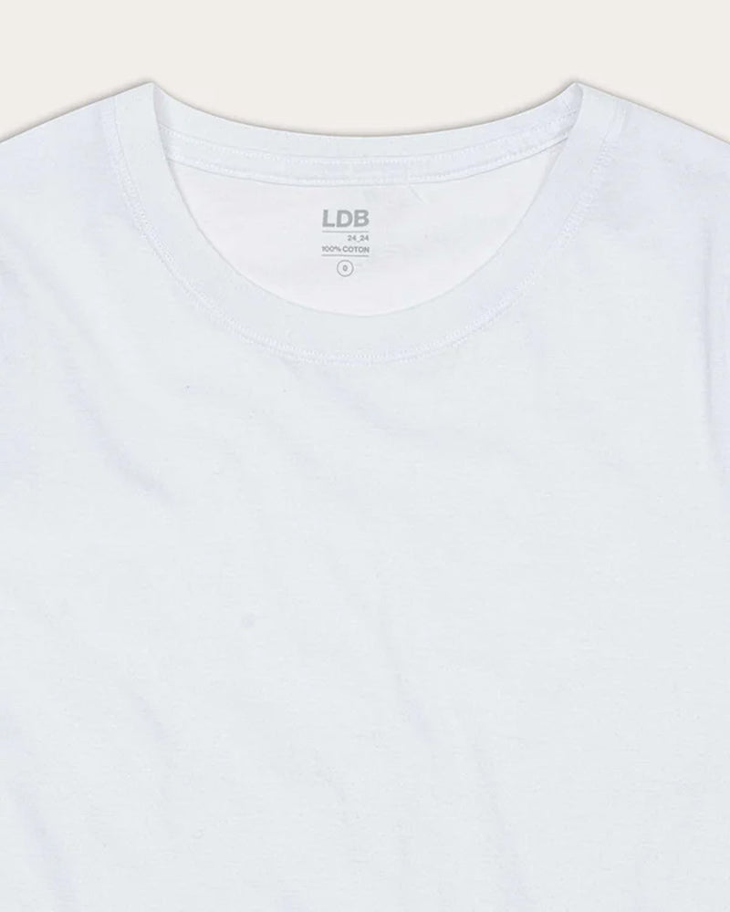 T-shirt 24_24 col rond - 100% coton