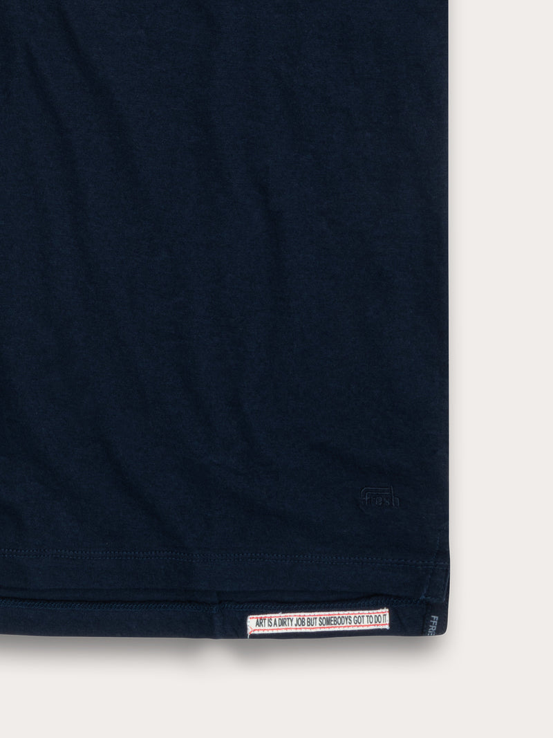 T-shirt 24_24 col rond - 100% coton - 300NAVY