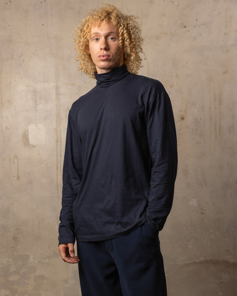 T-shirt 24_24 manches longues col roulé - 100% coton Jersey