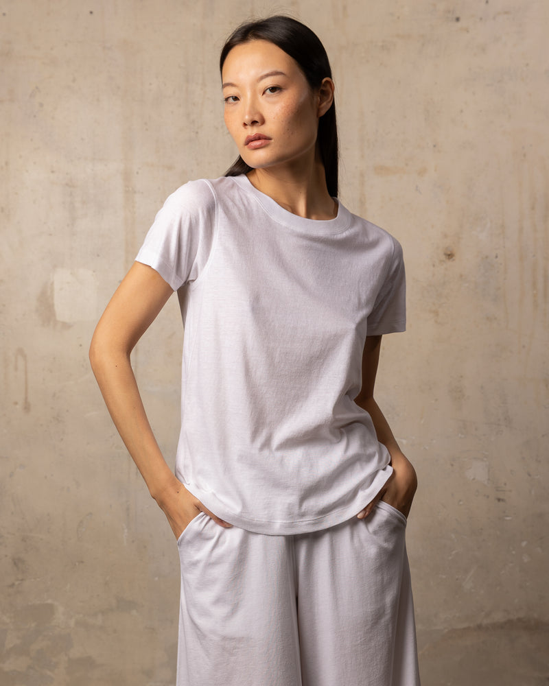 T-shirt 24_24 col rond - 100% coton - 190WHITE