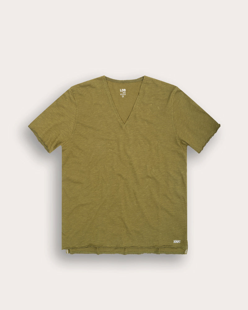 T-shirt EASYY col v - 100% coton - 433SAGUARDO