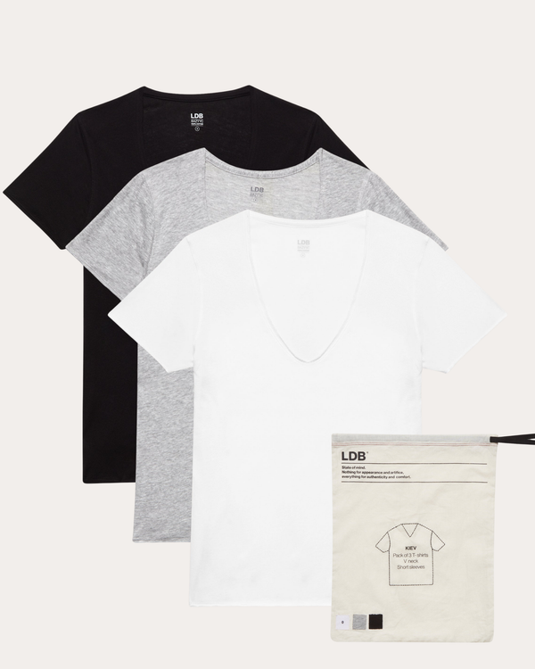 BAZYYC - Pack de 3 Kiev 100% coton