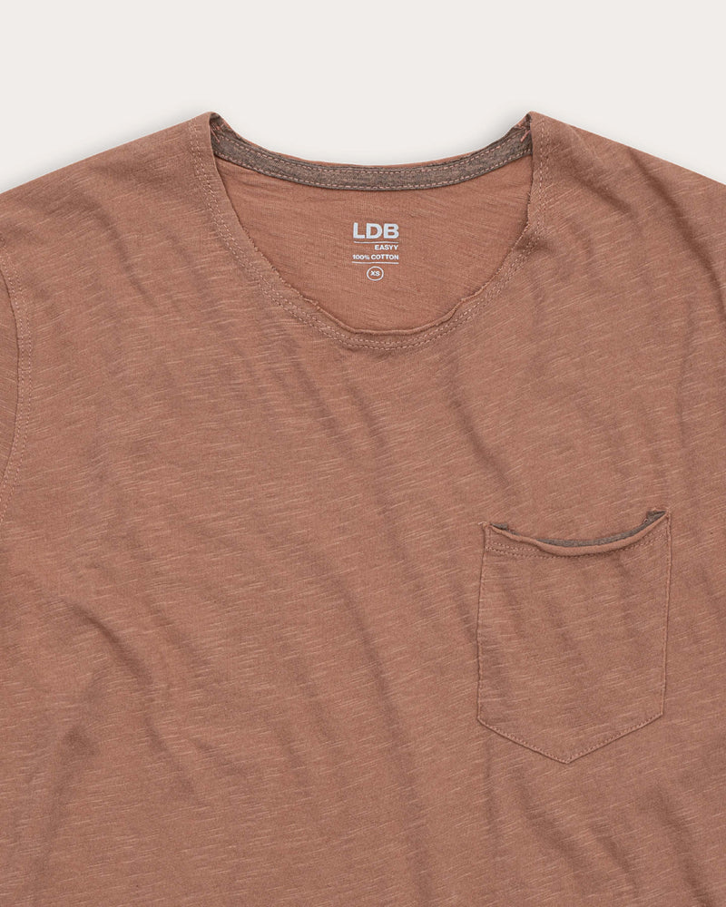 T-shirt EASYY col rond - 100% coton - 602ANTICROSE