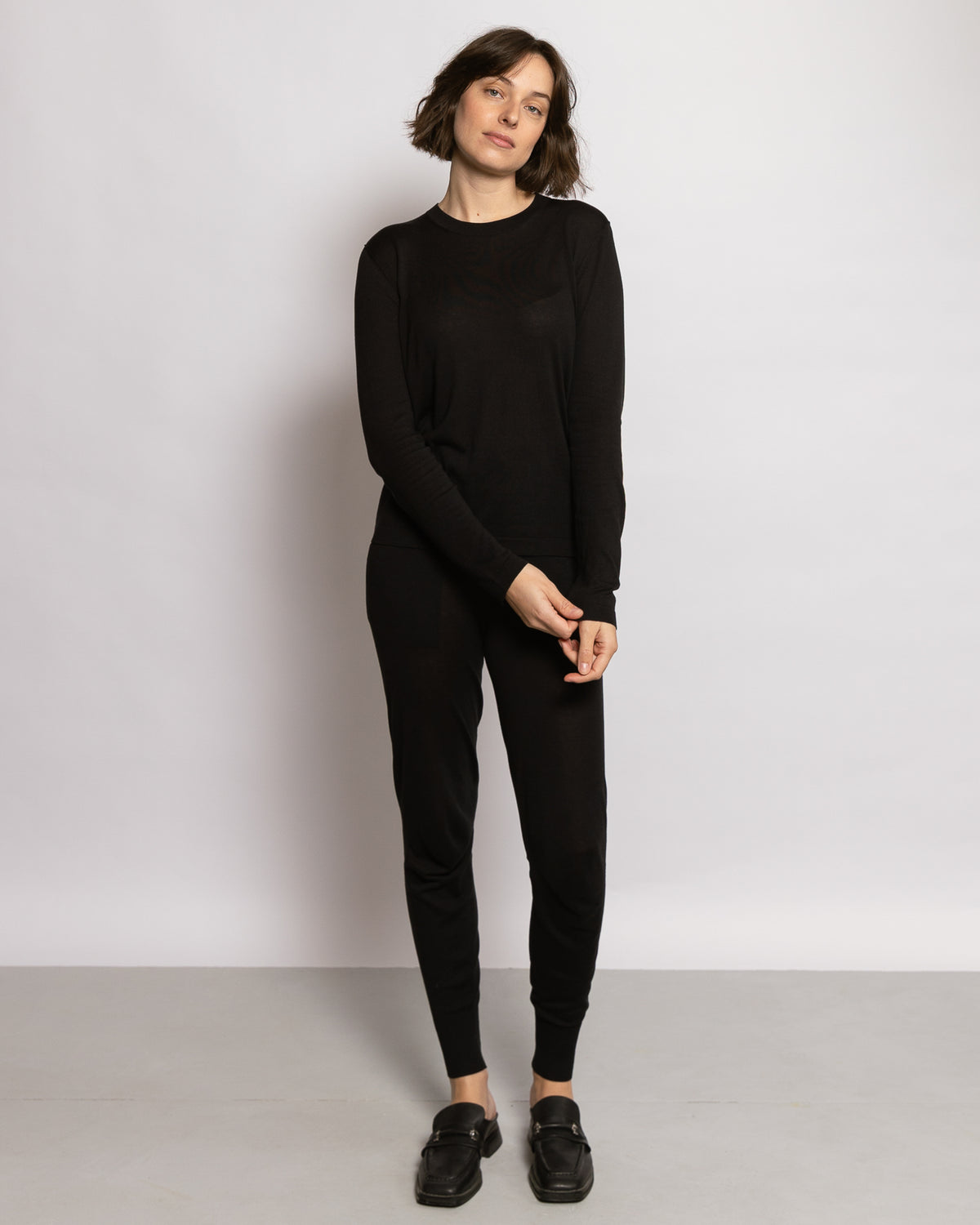 Pull Maille Légère Loft Design By… Taille 2, Gris, Coton - Occasion Très Bon état