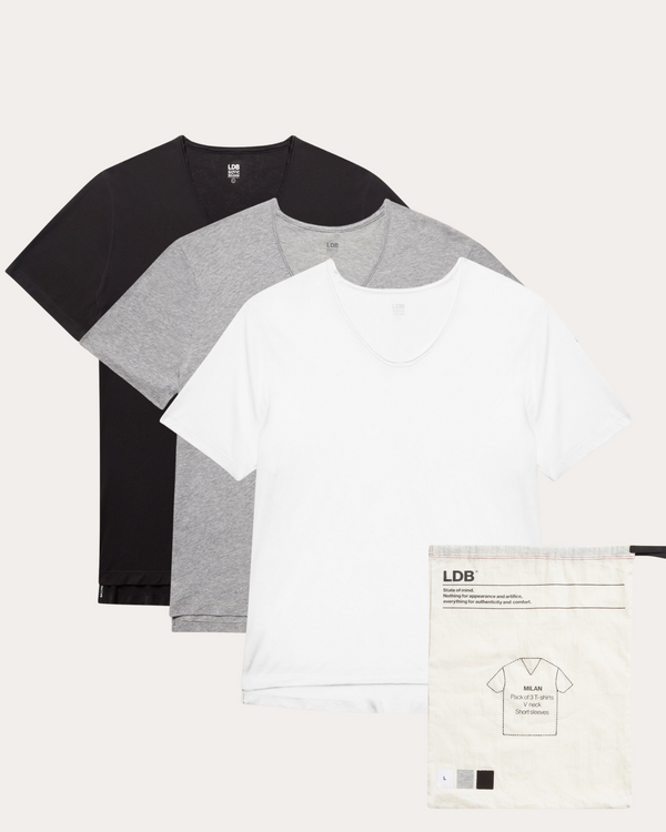 BAZYYC - Pack de 3 Milan 100% coton