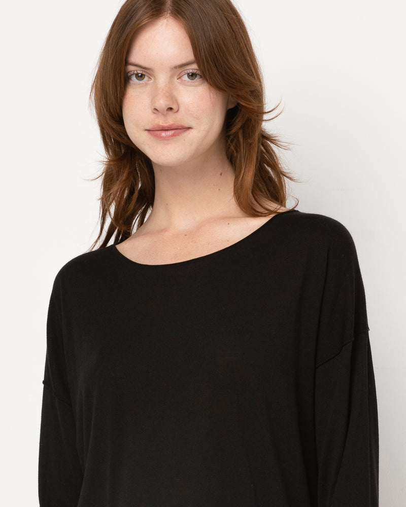 Pull col rond - 70% bambou 30% coton