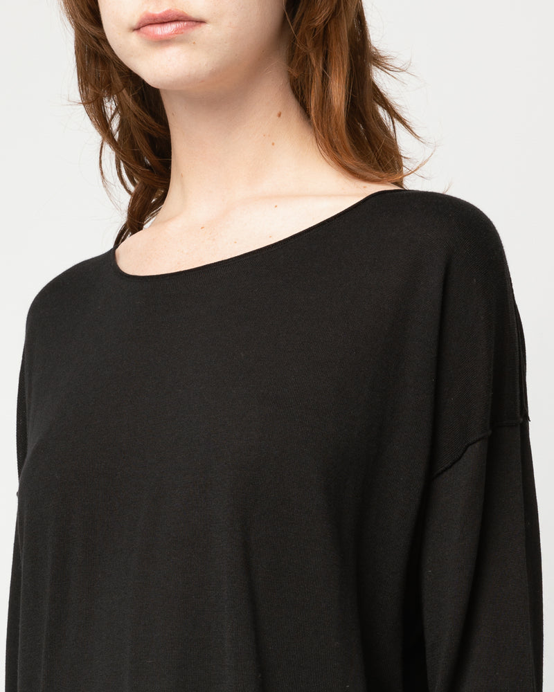 Pull col rond - 70% bambou 30% coton