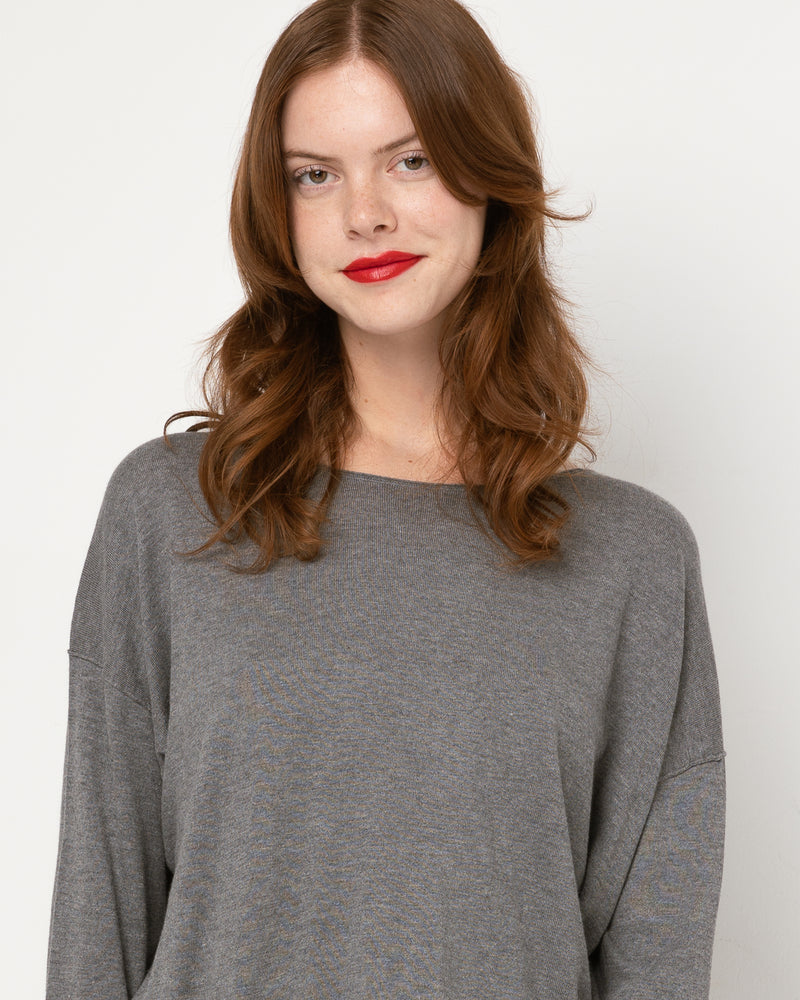 Pull col rond - 70% bambou 30% coton