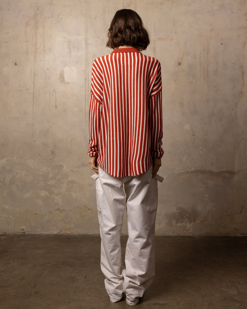 Chemise Bamboo - 70% bambou 30% laine mérinos - 08OFFWHITERED