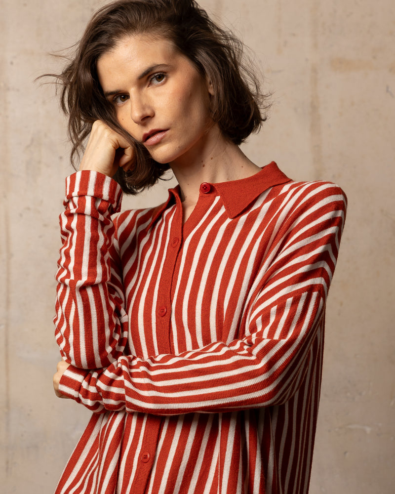 Chemise Bamboo - 70% bambou 30% laine mérinos - 08OFFWHITERED