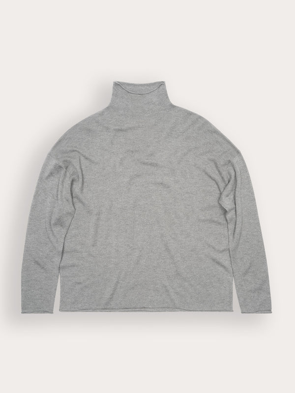 Pull Bamboo col roulé - 70% bambou 30% laine mérinos