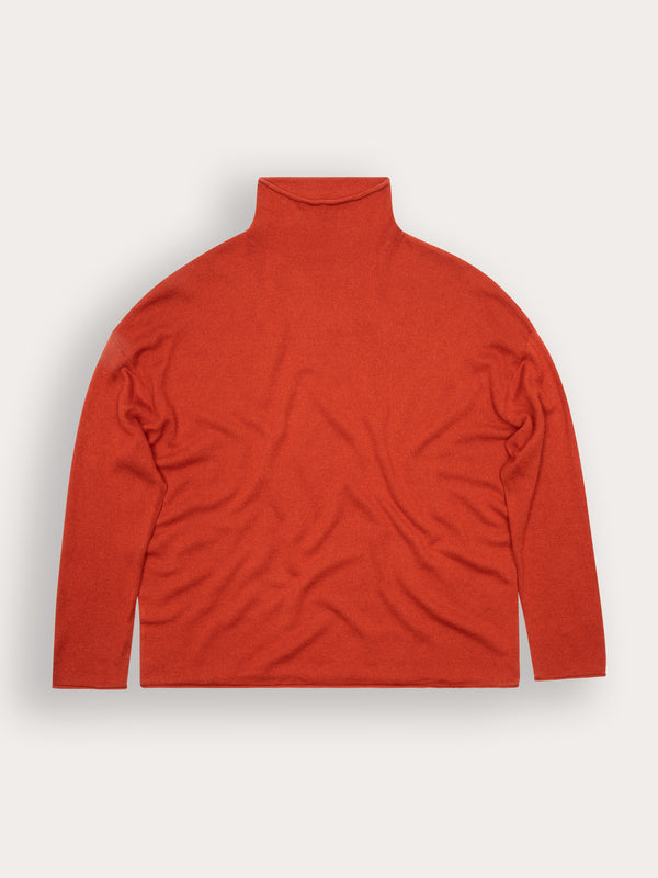 Pull Bamboo col roulé - 70% bambou 30% laine mérinos