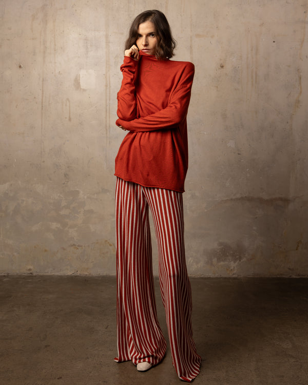 Pull Bamboo col roulé - 70% bambou 30% laine mérinos