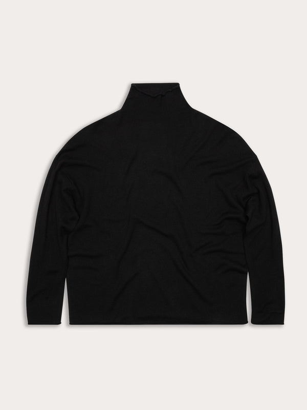 Pull Bamboo col roulé - 70% bambou 30% laine mérinos