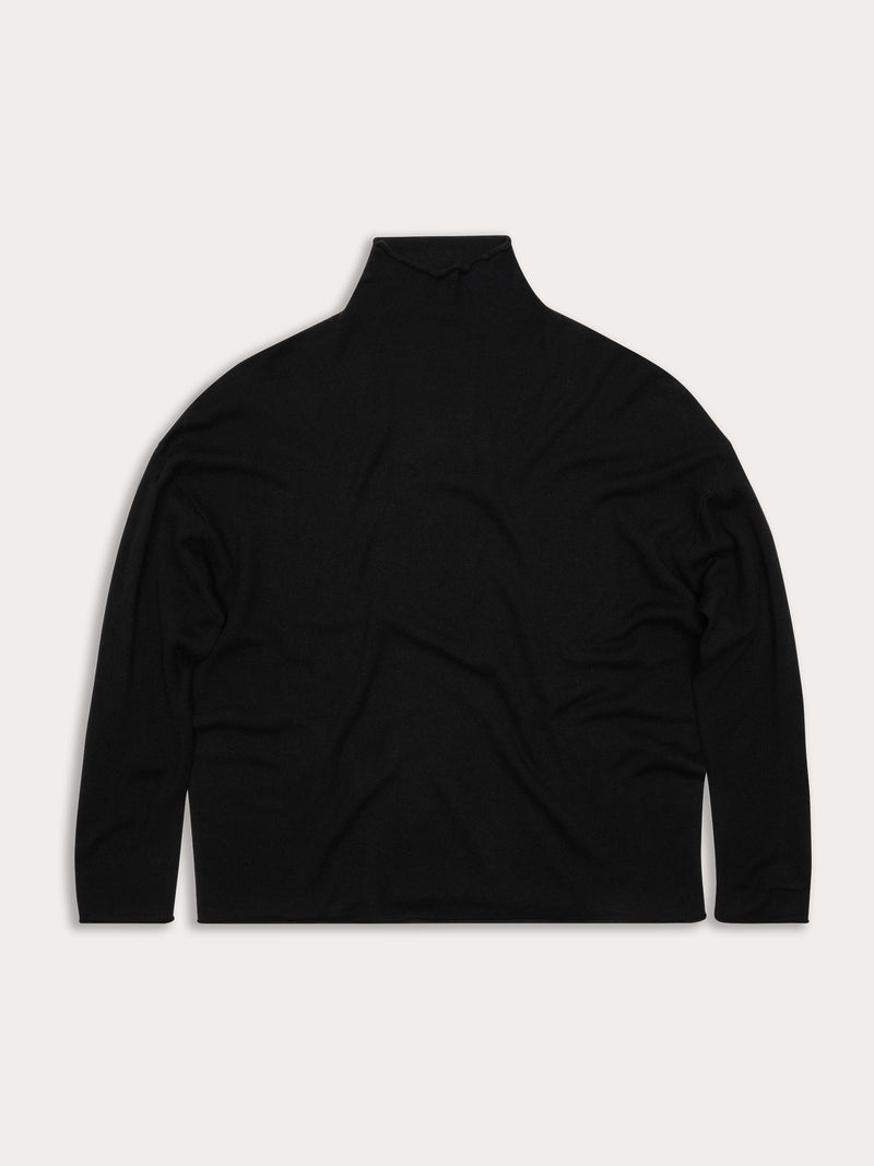 Pull Bamboo col roulé - 70% bambou 30% laine mérinos