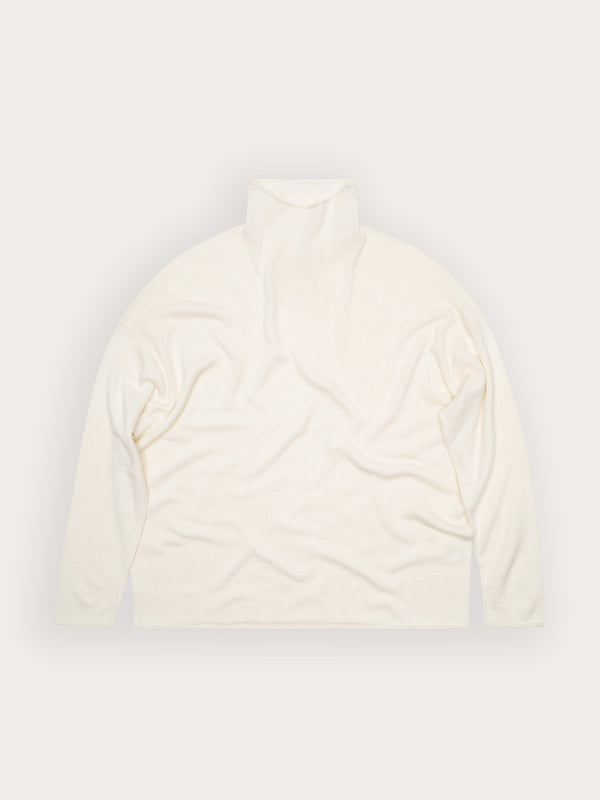 Pull Bamboo col roulé - 70% bambou 30% laine mérinos