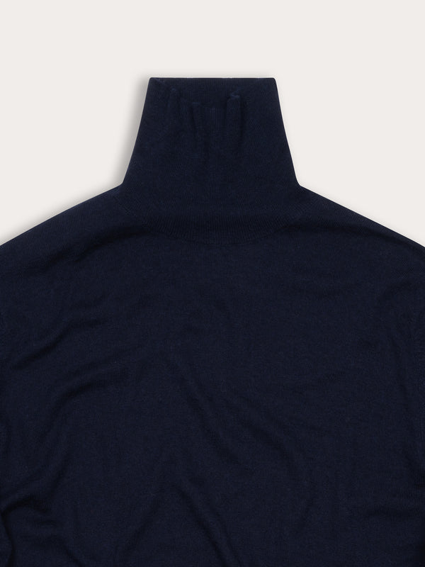 Pull Bamboo col roulé - 70% bambou 30% laine mérinos