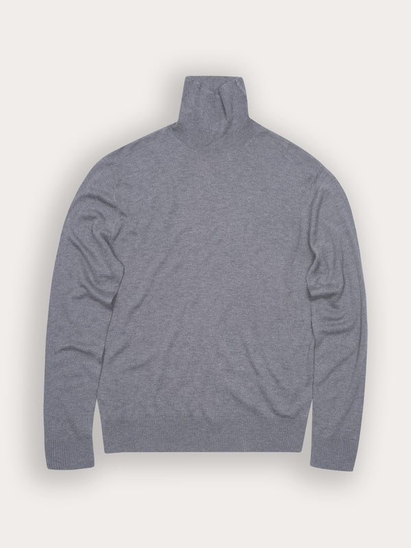 Pull Bamboo col roulé - 70% bambou 30% laine mérinos