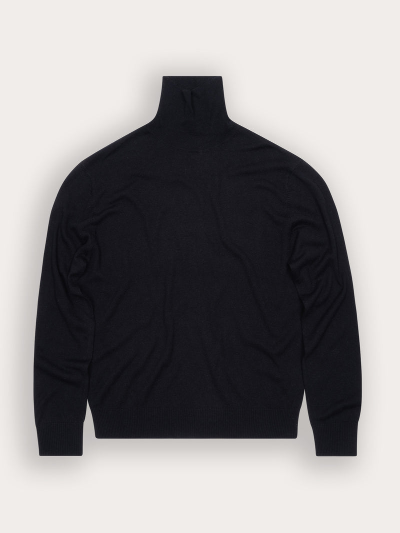 Pull Bamboo col roulé - 70% bambou 30% laine mérinos