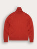 Pull Bamboo col roulé - 70% bambou 30% laine mérinos - 610RED