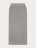 Jupe Bamboo - 70% bambou et 30% laine mérinos - 133MELANGEDGREY