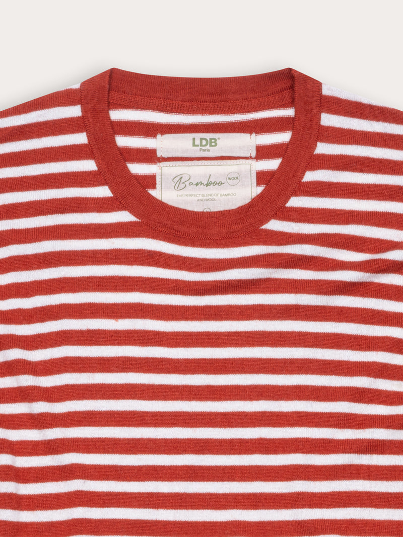 Pull Bamboo col rond - 70% bambou 30% laine mérinos