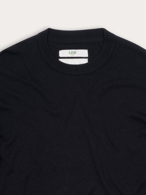 Pull Bamboo col rond - 70% bambou 30% laine mérinos