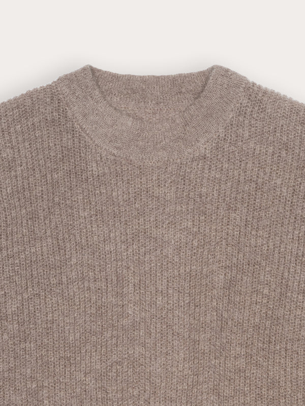 Pull Colette sans manches - 32% kid mohair, 28% laine et 40% nylon
