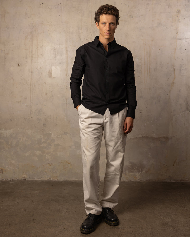 Chemise Charles - 100% coton - 100BLACK