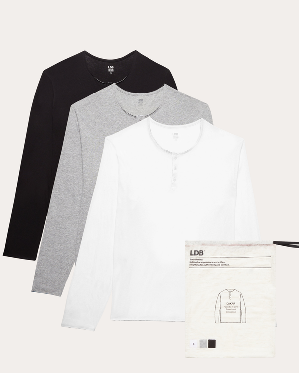 BAZYYC - Pack de 3 Dakar 100% coton