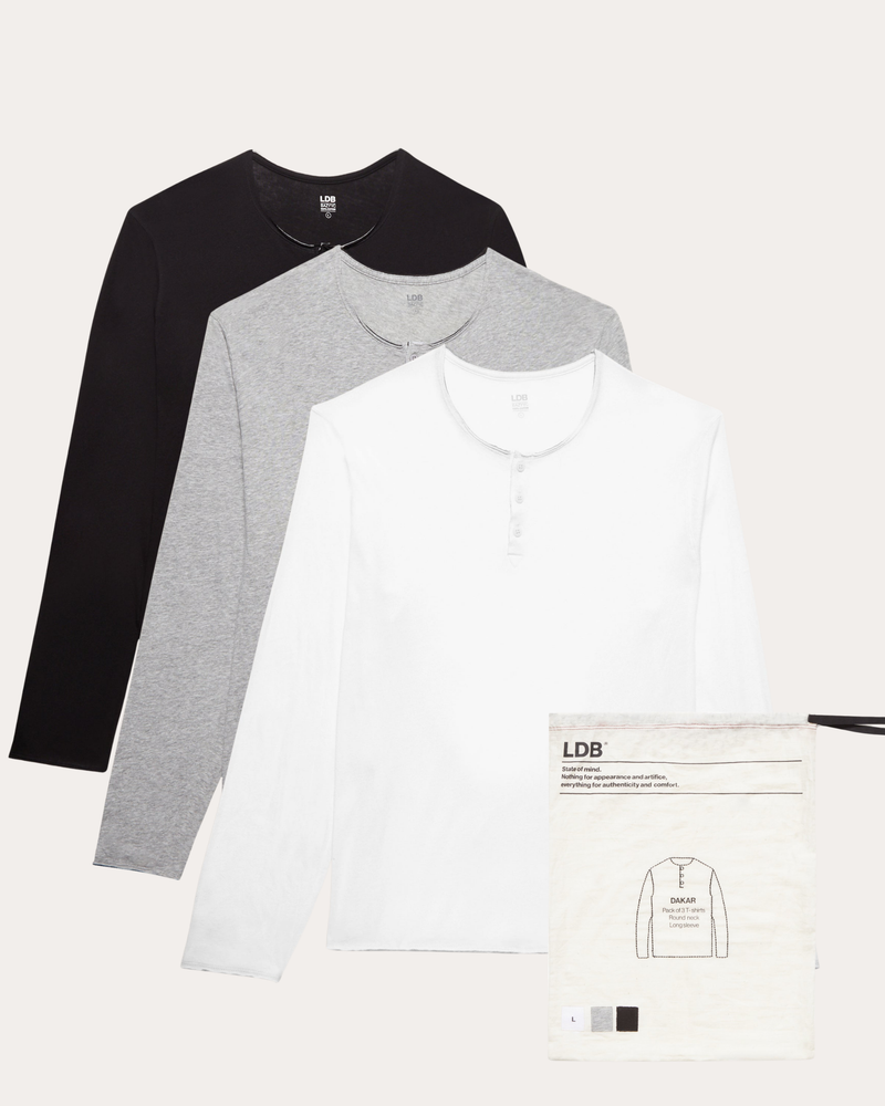 BAZYYC - Pack de 3 Dakar 100% coton