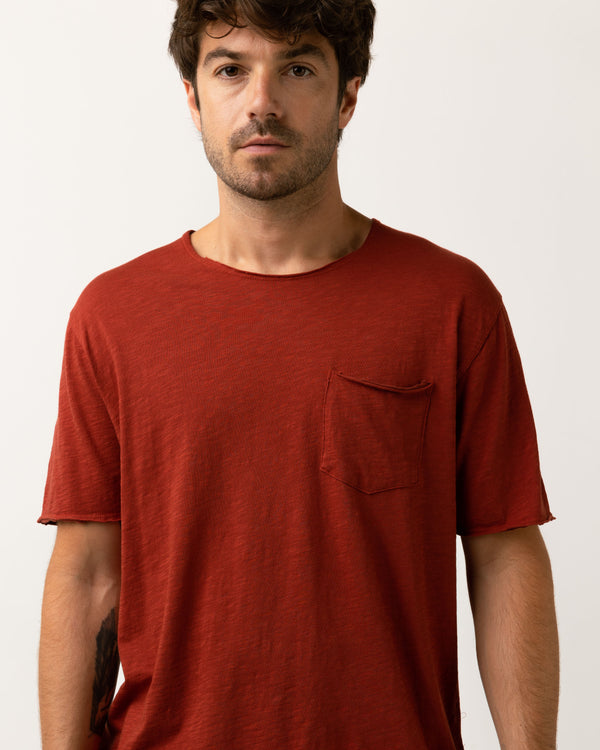 T-Shirt EASYY - Coton flammé - Col rond