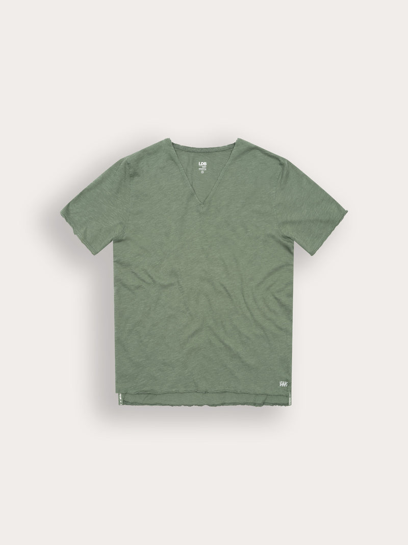 T-shirt EASYY col v - 100% coton - 429THE