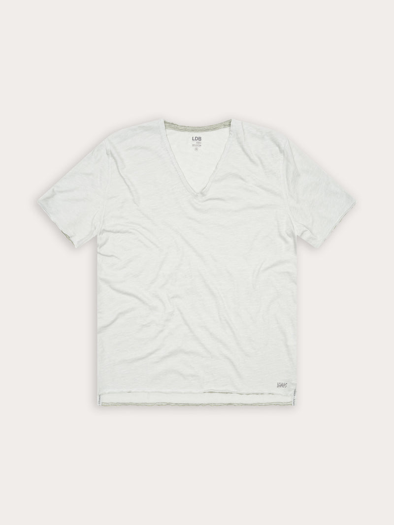 T-shirt EASYY col v - 100% coton - 374ICELAND