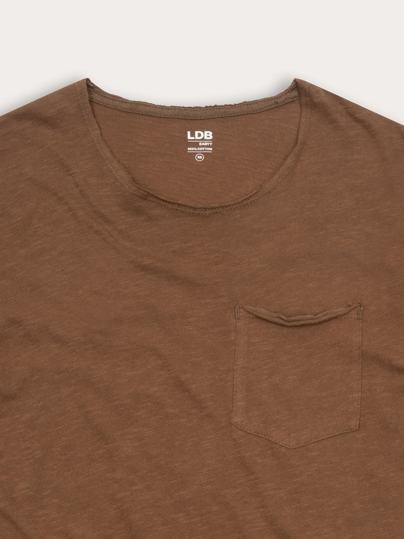 T-shirt EASYY col rond - 100% coton - 217CINDER