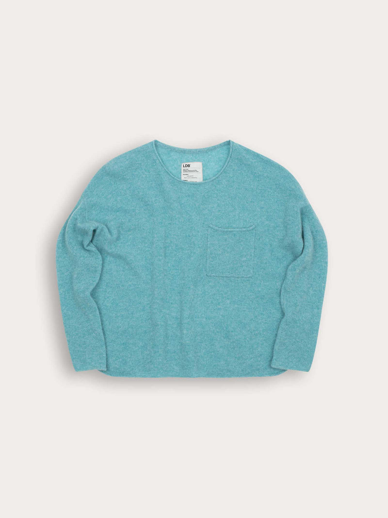 Pull FFresh col rond - 100% cachemire