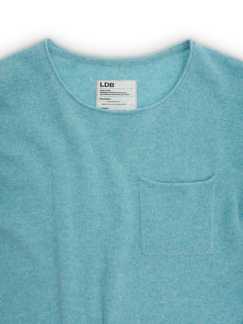 Pull FFresh col rond - 100% cachemire