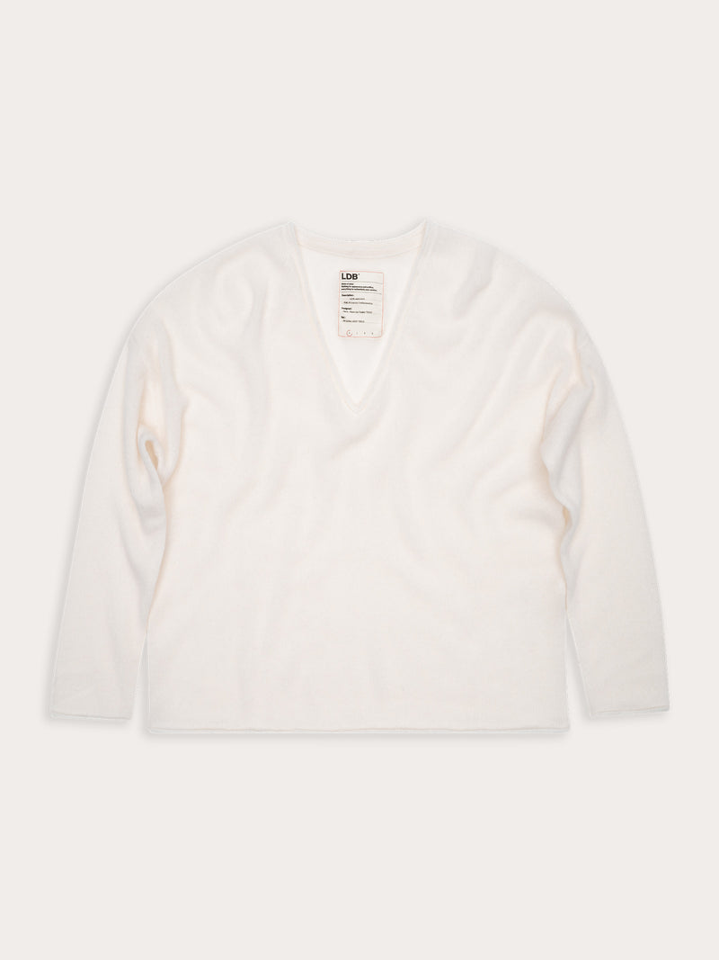 Pull FFresh col V - 100% cachemire