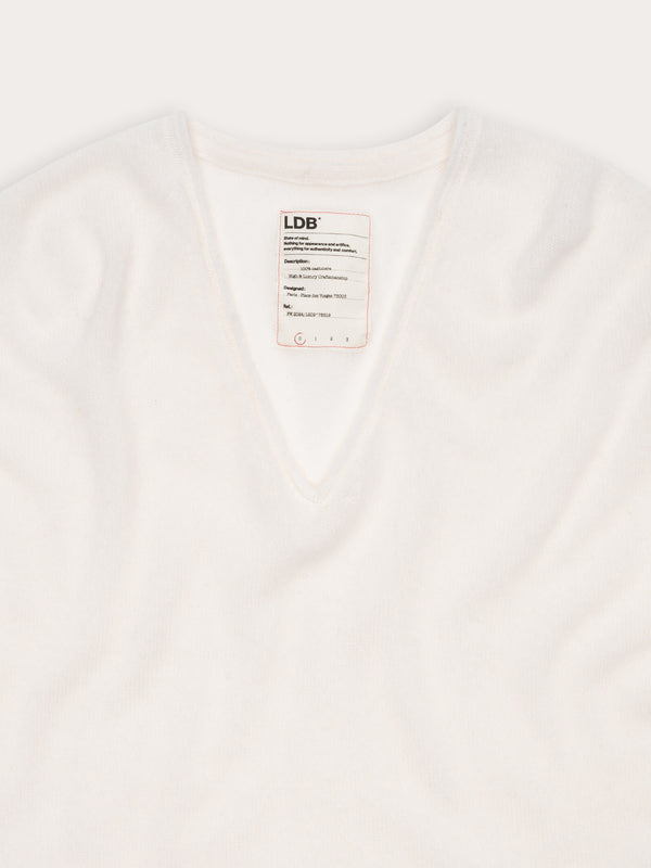 Pull FFresh col V - 100% cachemire