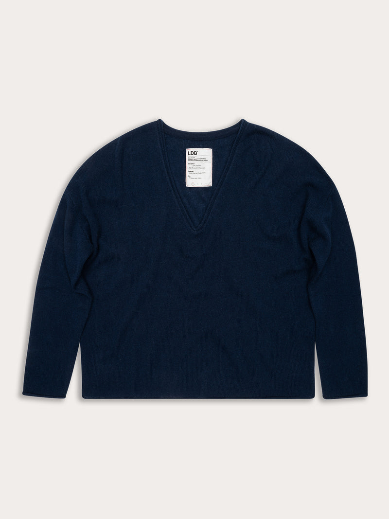 Pull FFresh col V - 100% cachemire