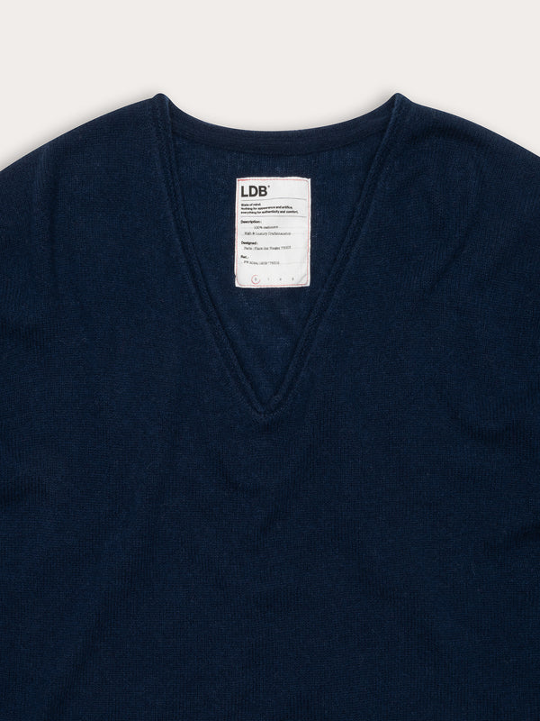 Pull FFresh col V - 100% cachemire