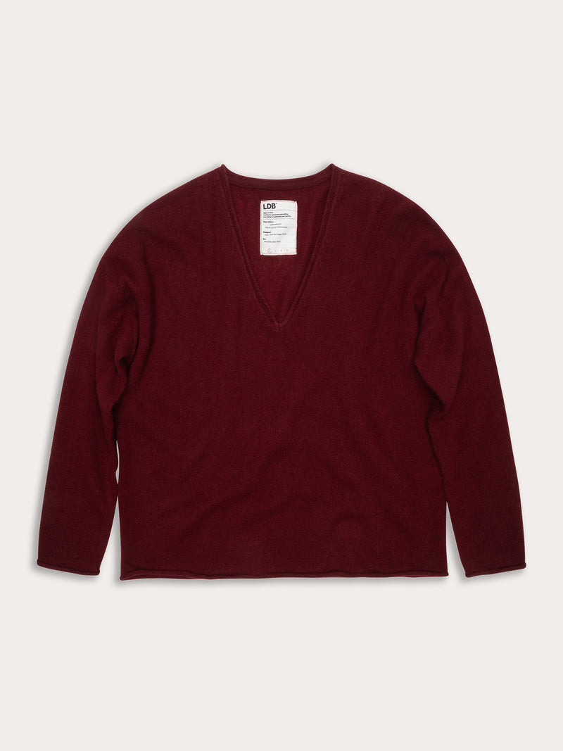 Pull FFresh col V - 100% cachemire