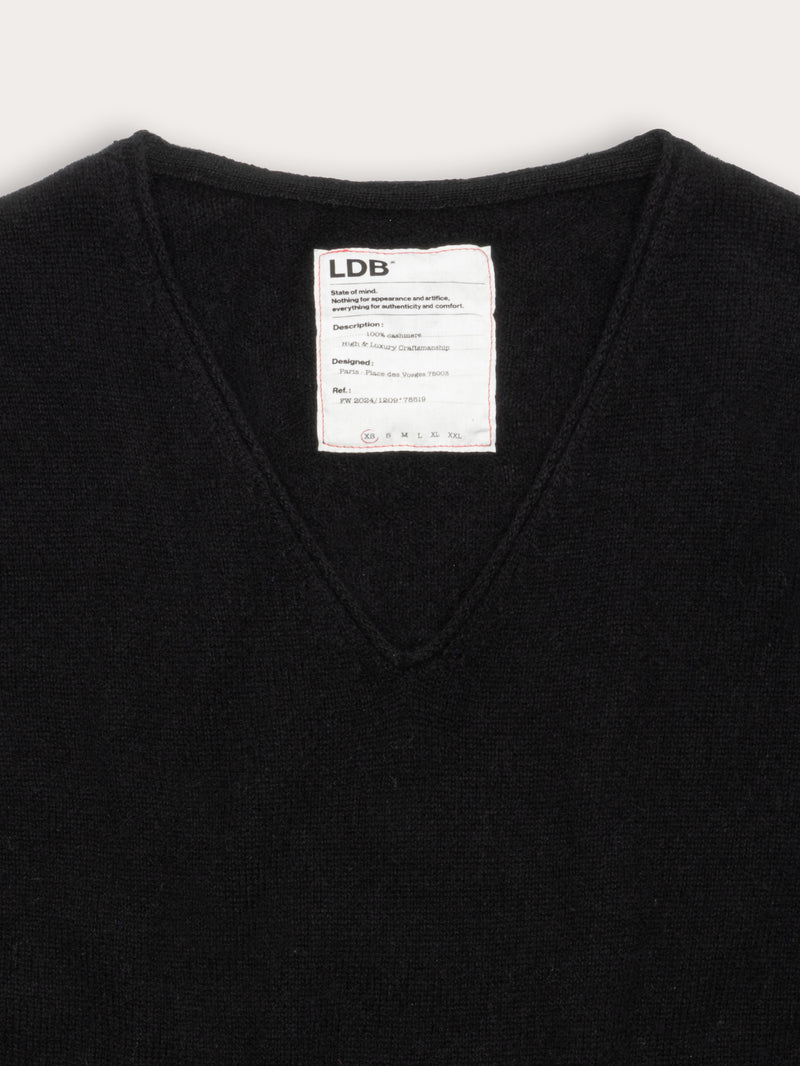 Pull FFresh col V - 100% cachemire