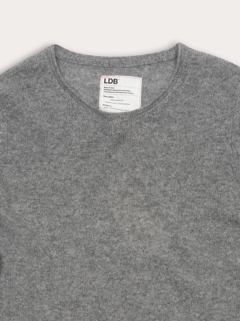 Pull FFresh col rond - 100% cachemire