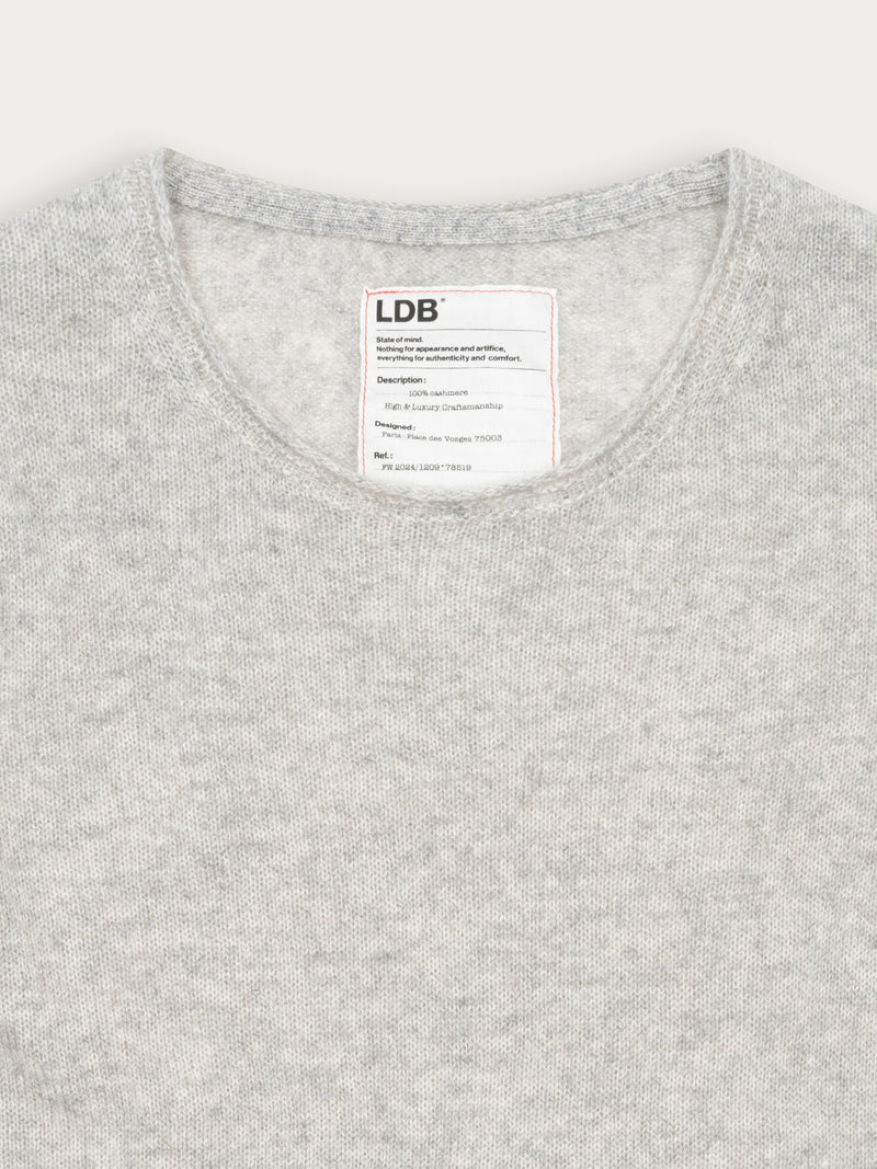 Pull FFresh col rond - 100% cachemire
